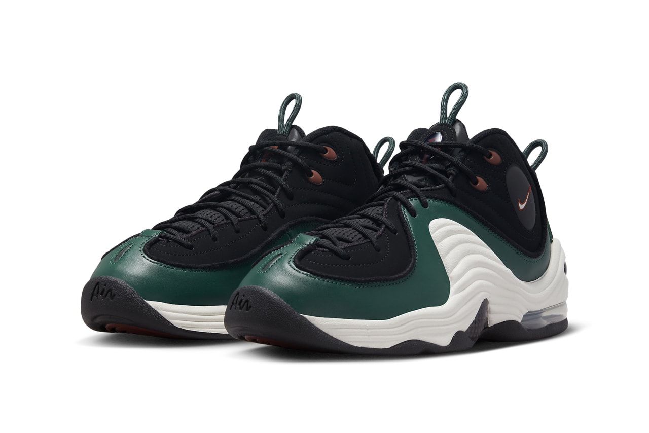 Nike Air Penny 2 Green Burgundy DV3465-001 Release Info date store list buying guide photos price