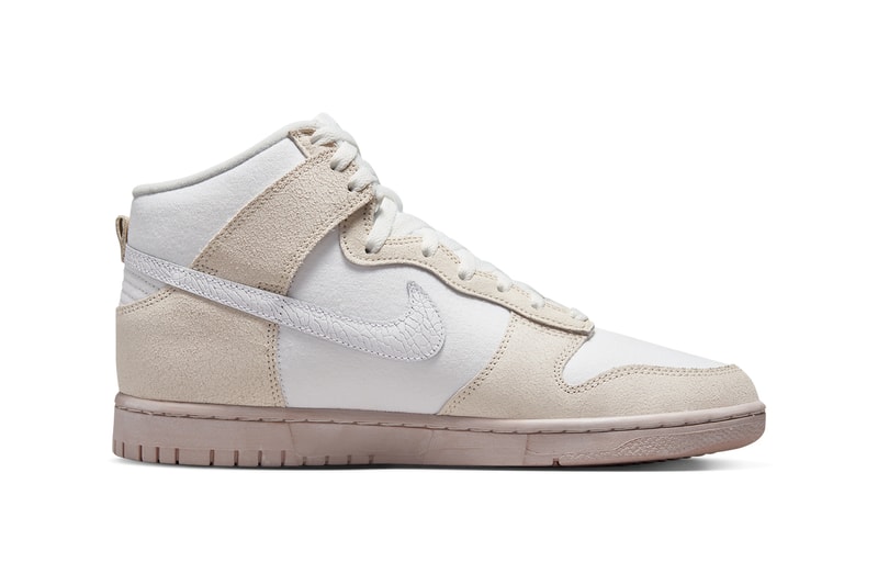 Nike Dunk High EMB Cracked Swooshes Tan DV0822-100 Release Info date store list buying guide photos price