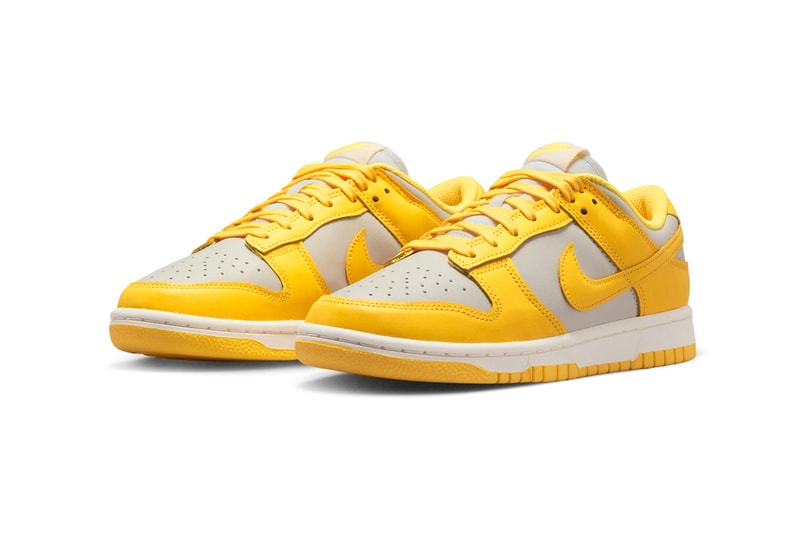 Nike Dunk Low Gets Hit With the Vibrant "Citron Pulse" Colorway DD1503-002 releaes info shoes spring 2023 light bone citron pulse sail