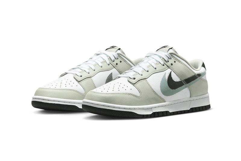 Nike Presents Its Dunk Low With Airbrushed Swooshes