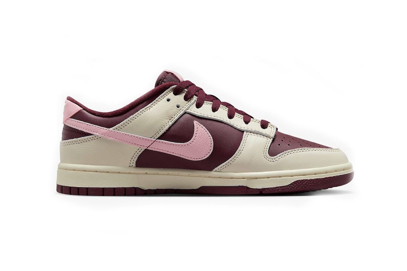 Nike Dunk Low Valentine’s Day Release Info DR9705-100 swoosh sneakers footwear holiday romantic