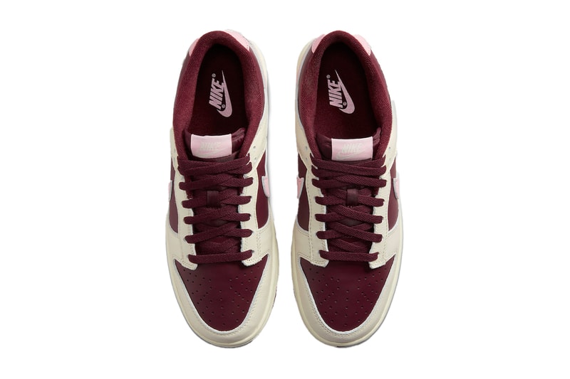 Nike Dunk Low Valentine’s Day Release Info DR9705-100 swoosh sneakers footwear holiday romantic