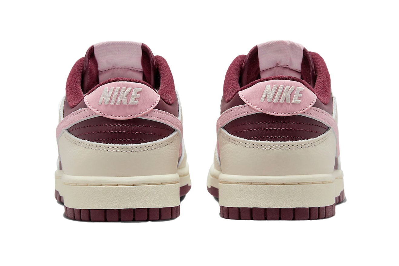 Nike Dunk Low Valentine’s Day Release Info DR9705-100 swoosh sneakers footwear holiday romantic