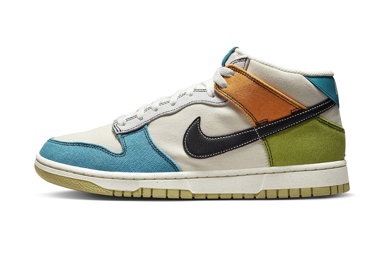 The Nike Dunk Mid Returns With Canvas Uppers