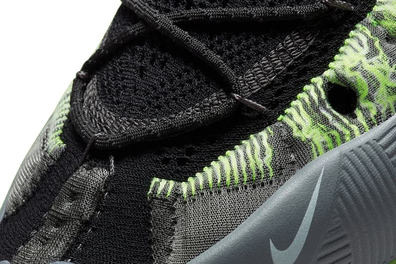 Nike ISPA Sense Flyknit neon green jet black dark gray knit CW3203 003 release info date price 