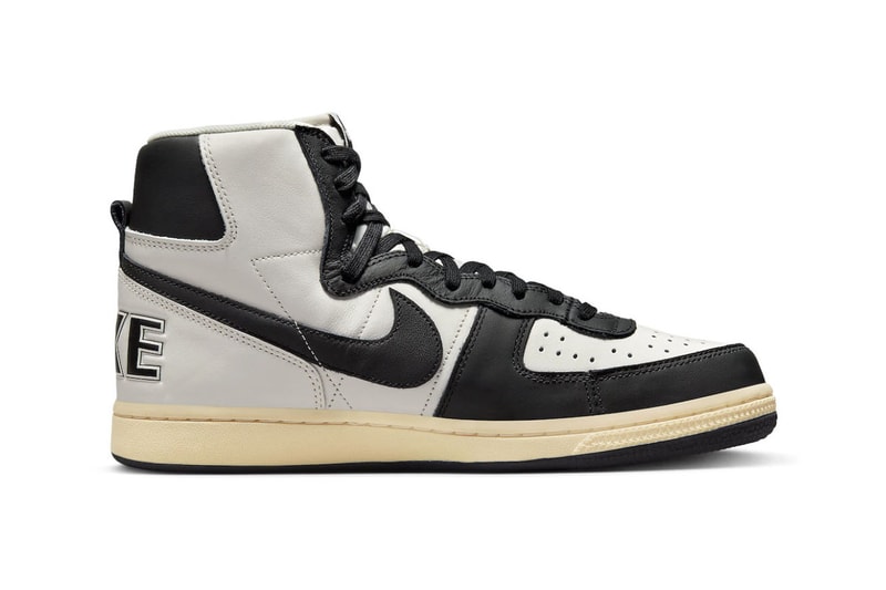 Nike Terminator High Panda phantom black pale vanilla sail leather aged 125 usd FD0394 030 release info date price
