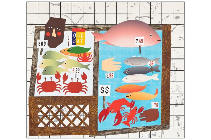Nina Chanel Abney 'Fishing Was His Life' Henry Art