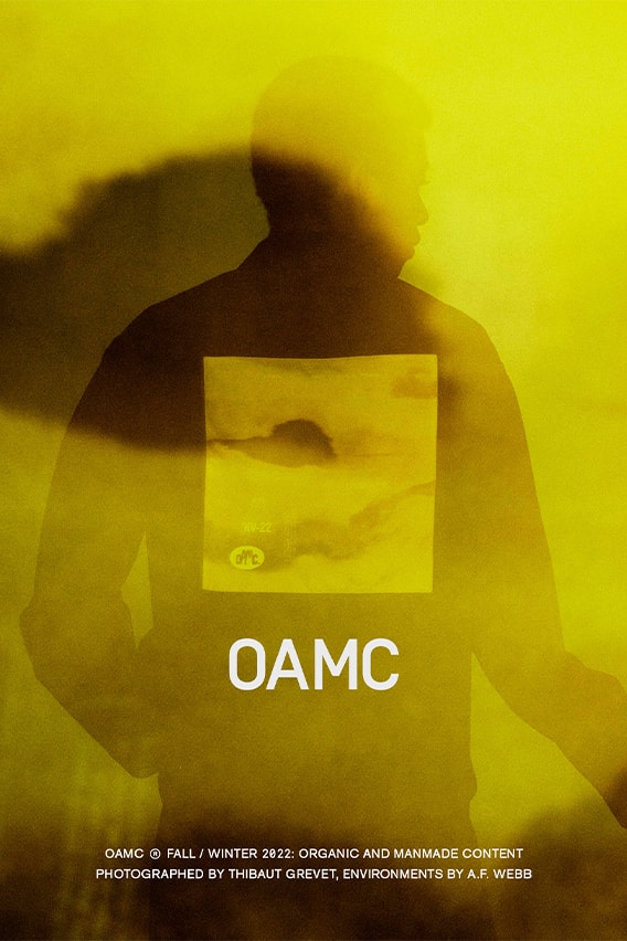 OAMC Fall/Winter 2022 Campaign Thibaut Grevet luke Meier menswear fashion