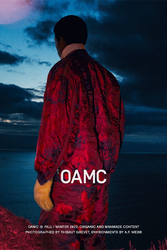 OAMC Fall/Winter 2022 Campaign Thibaut Grevet luke Meier menswear fashion