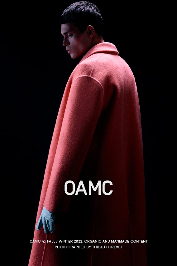 OAMC Fall/Winter 2022 Campaign Thibaut Grevet luke Meier menswear fashion