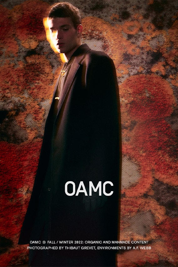 OAMC Fall/Winter 2022 Campaign Thibaut Grevet luke Meier menswear fashion