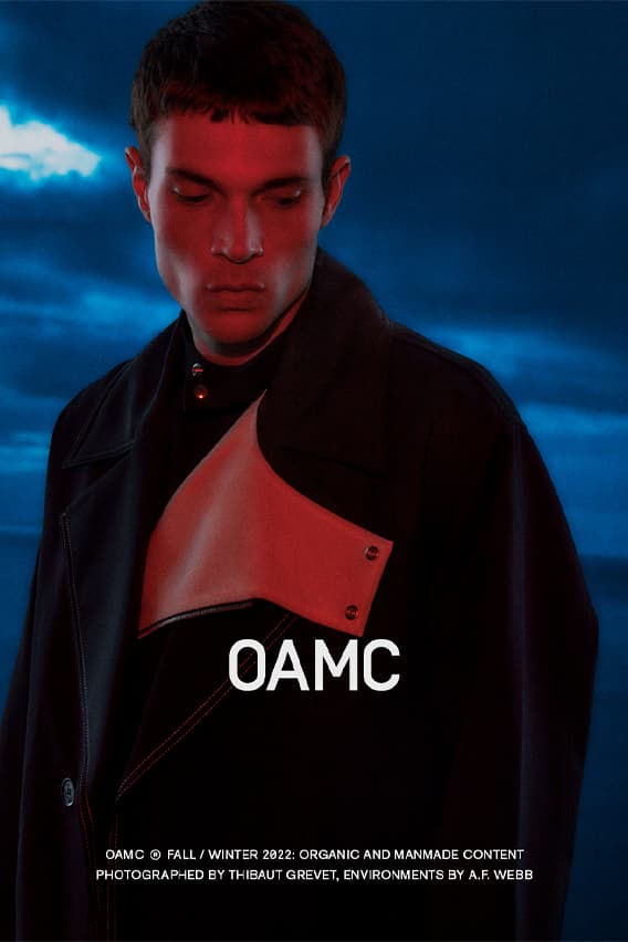 OAMC Fall/Winter 2022 Campaign Thibaut Grevet luke Meier menswear fashion