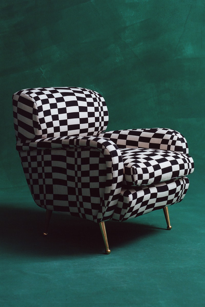 Christopher John Rogers Designs Charitable Chequered Chairs for Orior