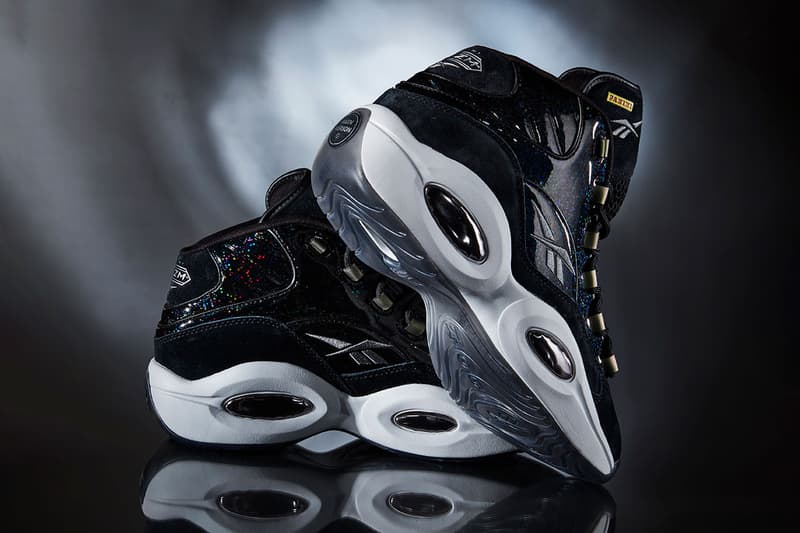 panini reebok question mid low HQ1097 HQ1099 HQ4135 Tiger Prizm Rookie Signature Prizm Black Pulsar Prizm allen iverson trading card release date info store list buying guide photos price 