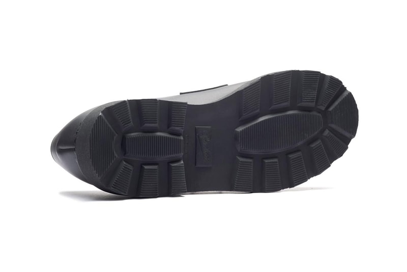 "Lisse Noir/Poil Tigre" Paraboot Reims Shoe Contemporary Tailored French France Fashion Style Cowhide Leather 