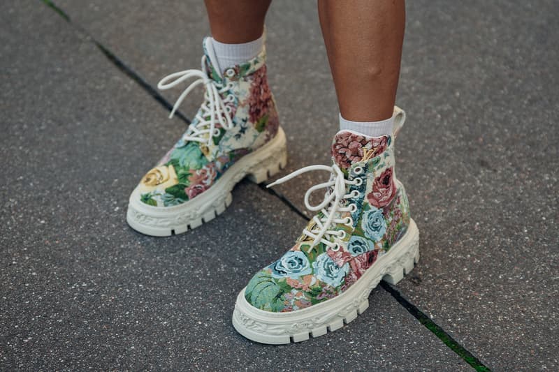 Here Are the Biggest Street Style Footwear Trends at Paris Fashion Week SS23 spring summer 2023 nike stussy nike air max balenciaga defender balmain blade runner mmw givenchy tk-360 