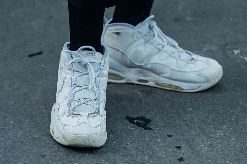 Here Are the Biggest Street Style Footwear Trends at Paris Fashion Week SS23 spring summer 2023 nike stussy nike air max balenciaga defender balmain blade runner mmw givenchy tk-360 