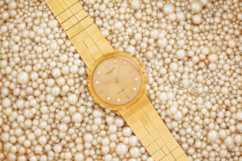 The Watch Is The Only Yellow Gold Patek Philippe Ref 2573 With Pearl Markers And Was Commissioned By The Emir of Bahrain