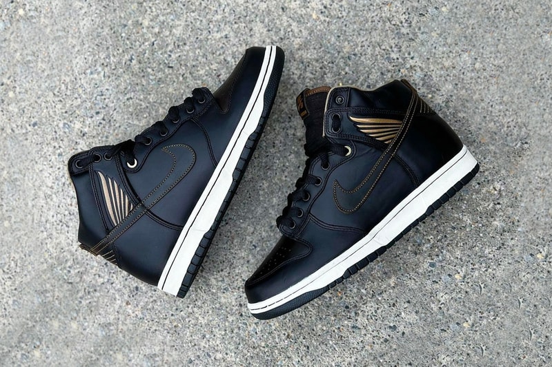 Nike SB Dunk High x Pawnshop In-Hand Look FJ0445-001 sneakers collaboration