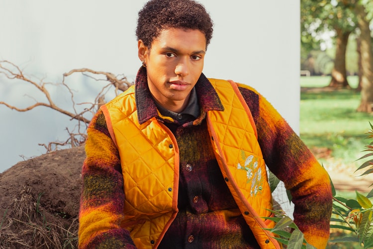 Percival and Lavenham's Outerwear Collaboration Sees Florals in Bloom