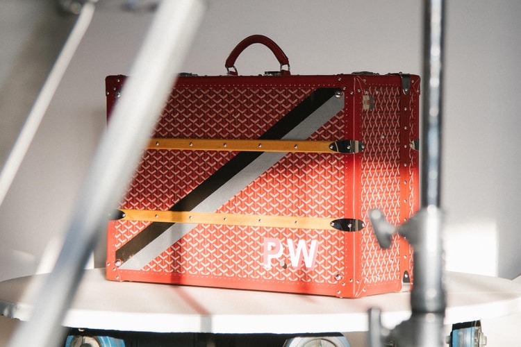 Pharrell Williams Shares Personalized Goyard Trunk Arriving to 'Son of a Pharaoh' Auction