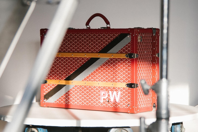 Pharrell Williams Son of a Pharaoh JOOPITER Red Goyard trunk lot 28 teaser