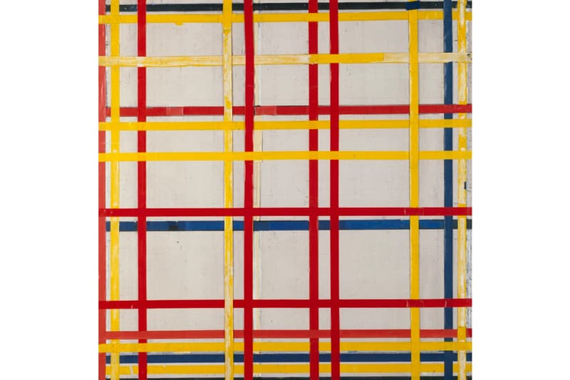 Piet Mondrian New York City I Painting Upside Down