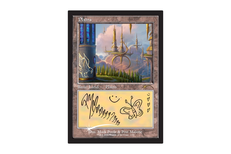 Post Malone Magic: The Gathering Secret Lair Release Info Backstage The Lands Wizards of the Coast Date Buy Price 
