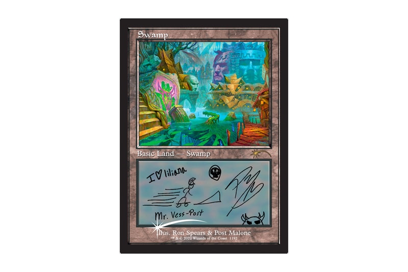 post malone mtg cards secret lair Magic The Gathering X Malone: Lands - Traditional Foil Edition because when these are gone Secret Lair x Post Malone: