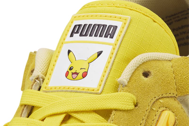 pokemon puma 25 years footwear sneaker collection bulbasaur rider fv charmander slipstream lo squirtle puma suede pikachu rider fv rs x pokedex release info date price