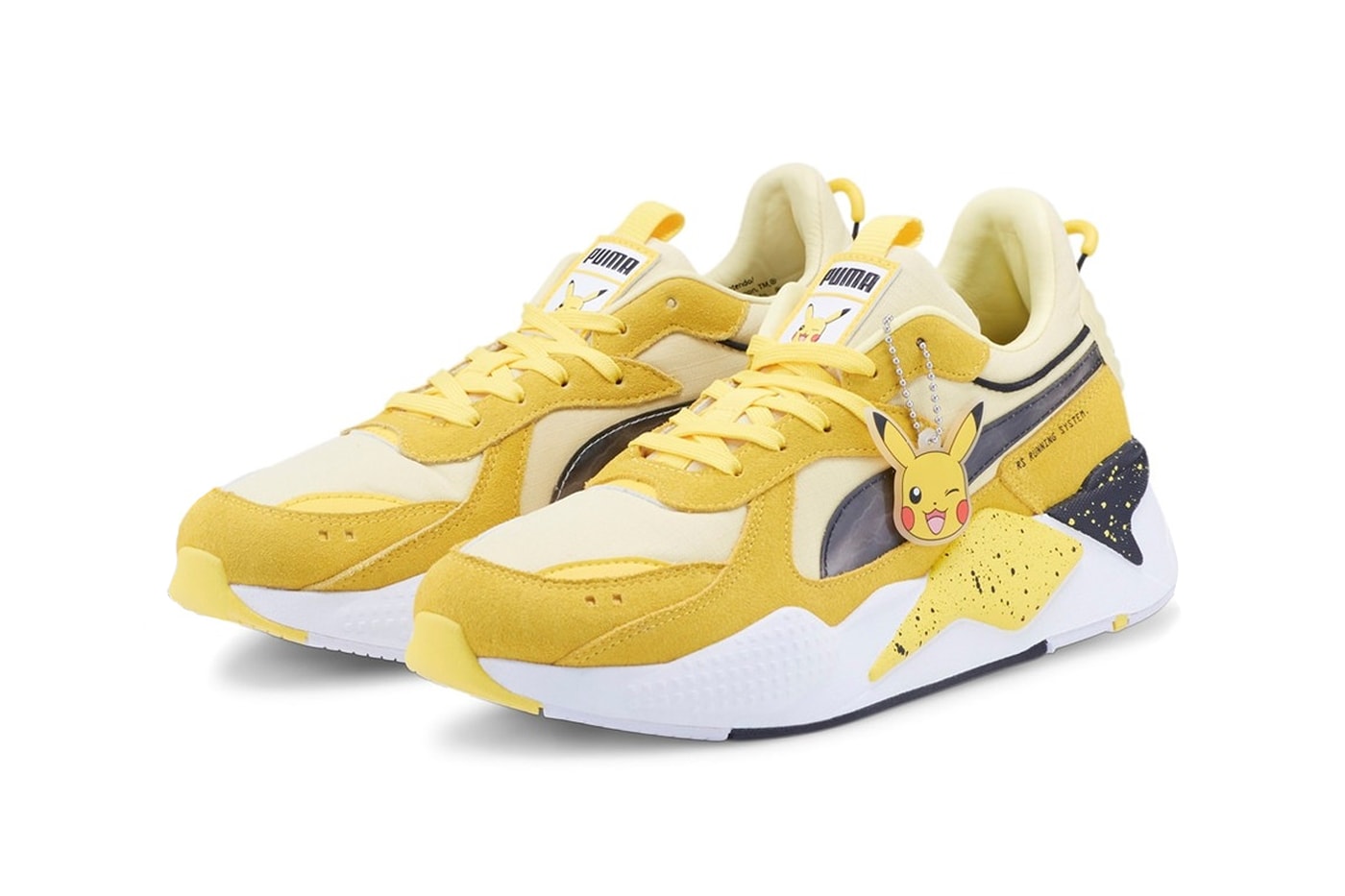 pokemon puma 25 years footwear sneaker collection bulbasaur rider fv charmander slipstream lo squirtle puma suede pikachu rider fv rs x pokedex release info date price