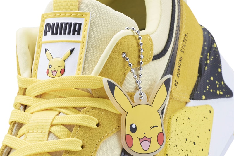 pokemon puma 25 years footwear sneaker collection bulbasaur rider fv charmander slipstream lo squirtle puma suede pikachu rider fv rs x pokedex release info date price