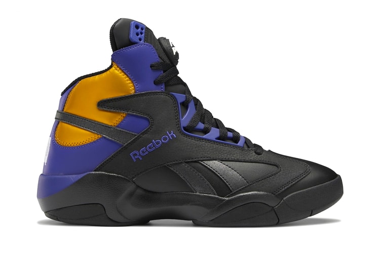The Reebok Shaq Attaq is Coming in a "Lakers" Colorway