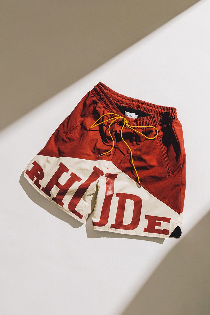 Rhude - KNITTED TRACK JACKET  HBX - Globally Curated Fashion and Lifestyle  by Hypebeast