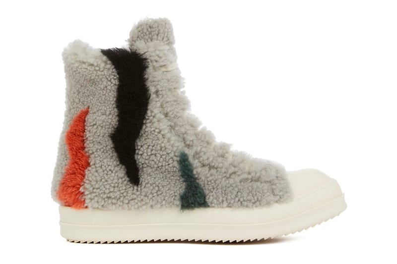 Rick Owens Strobe Sneakers Pearl Milk 