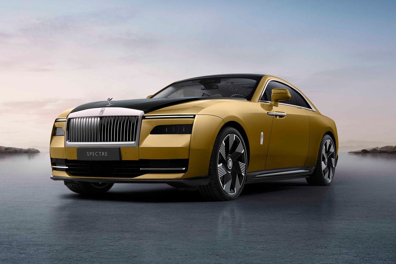 Rolls-Royce Spectre представил первый взгляд Официальная информация о выпуске Электромобили British Luxury EV 