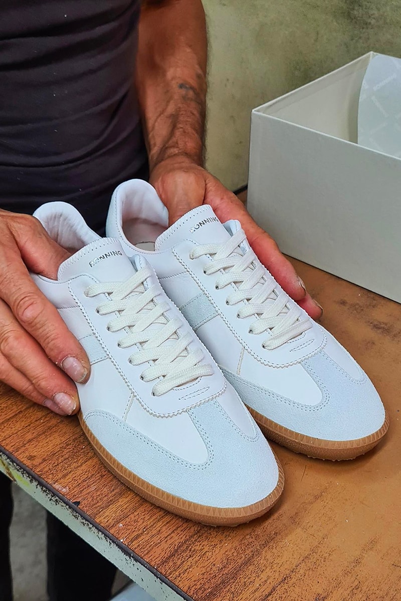Ronning TYPE 0-3 EVERYDAY SNEAKER Release Information UK Brand Maison Margiela Replica GAT Trainer White Gum Emerging Label