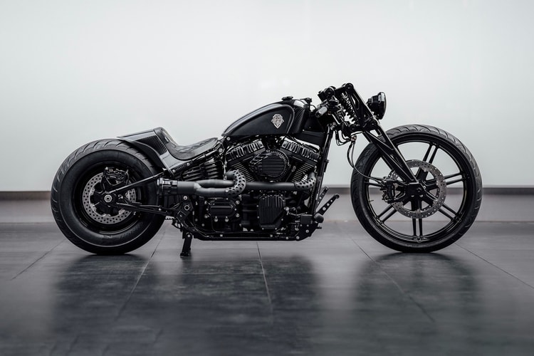Rough Crafts Presents Custom Harley-Davidson "Asphalt Glider"