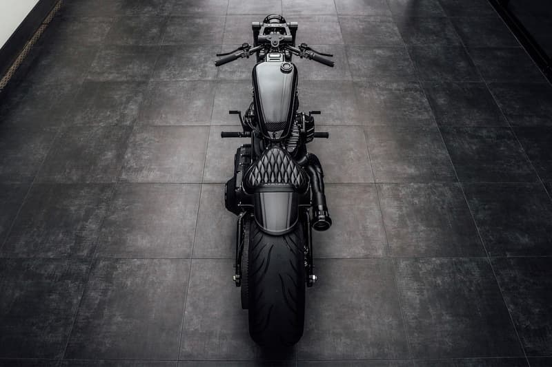 Rough Crafts Harley Davidson Asphalt Glider black msucle winston yeh 2022 custom stealth bullet