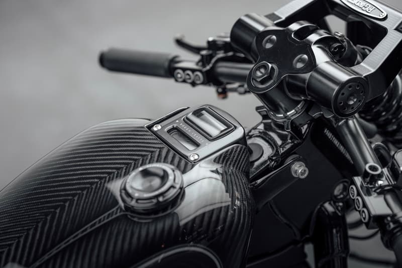Rough Crafts Harley Davidson Asphalt Glider black msucle winston yeh 2022 custom stealth bullet