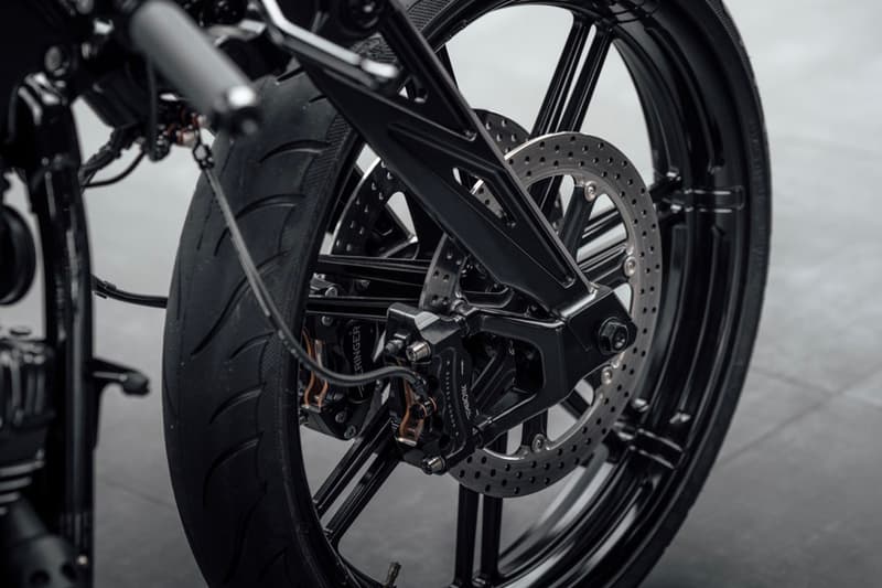 Rough Crafts Harley Davidson Asphalt Glider black msucle winston yeh 2022 custom stealth bullet
