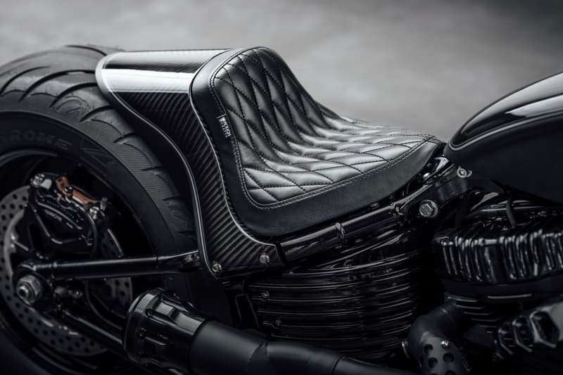 Rough Crafts Harley Davidson Asphalt Glider black msucle winston yeh 2022 custom stealth bullet