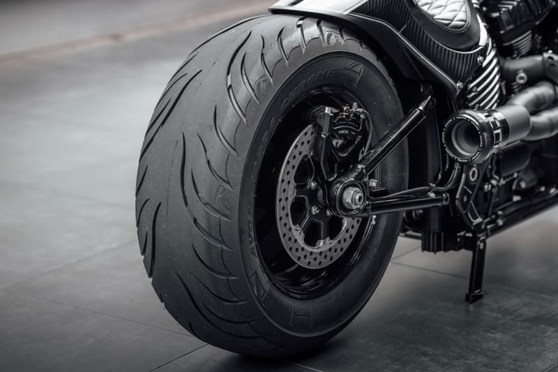 Rough Crafts Harley Davidson Asphalt Glider black msucle winston yeh 2022 custom stealth bullet