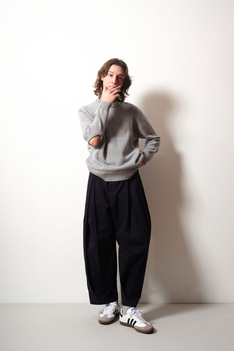 Sage Nation Fall Winter 2022 UK Fashion Contemporary Style Shirts Trousers Knitwear Jumpers Trench Coats