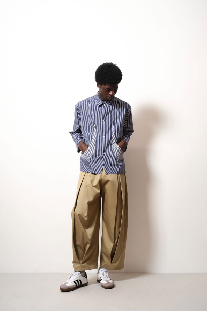 Sage Nation Fall Winter 2022 UK Fashion Contemporary Style Shirts Trousers Knitwear Jumpers Trench Coats