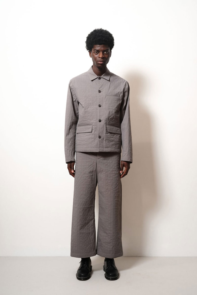 Sage Nation Fall Winter 2022 UK Fashion Contemporary Style Shirts Trousers Knitwear Jumpers Trench Coats