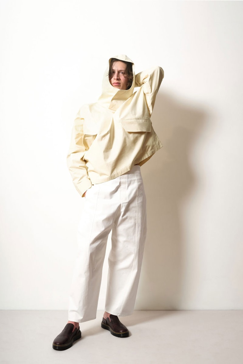 Sage Nation Fall Winter 2022 UK Fashion Contemporary Style Shirts Trousers Knitwear Jumpers Trench Coats