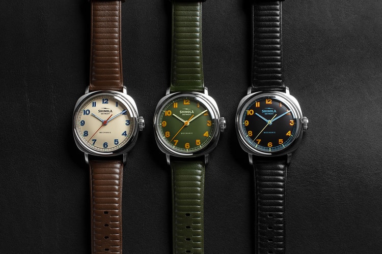 Shinola The Mechanic Is the Brand's First Manually Wound Watch