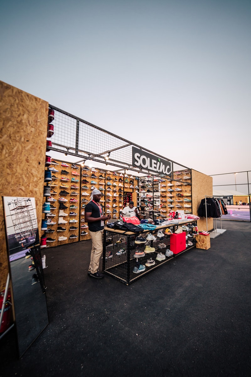 sneakme sneaker festival saudi arabia riyadh puma new balance diesel lacoste les benjamins outofthebox kickstq museum
