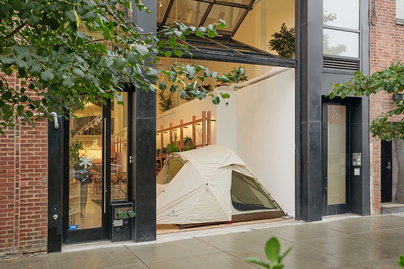 Snow Peak USA Brooklyn new store opening info Williamsburg 